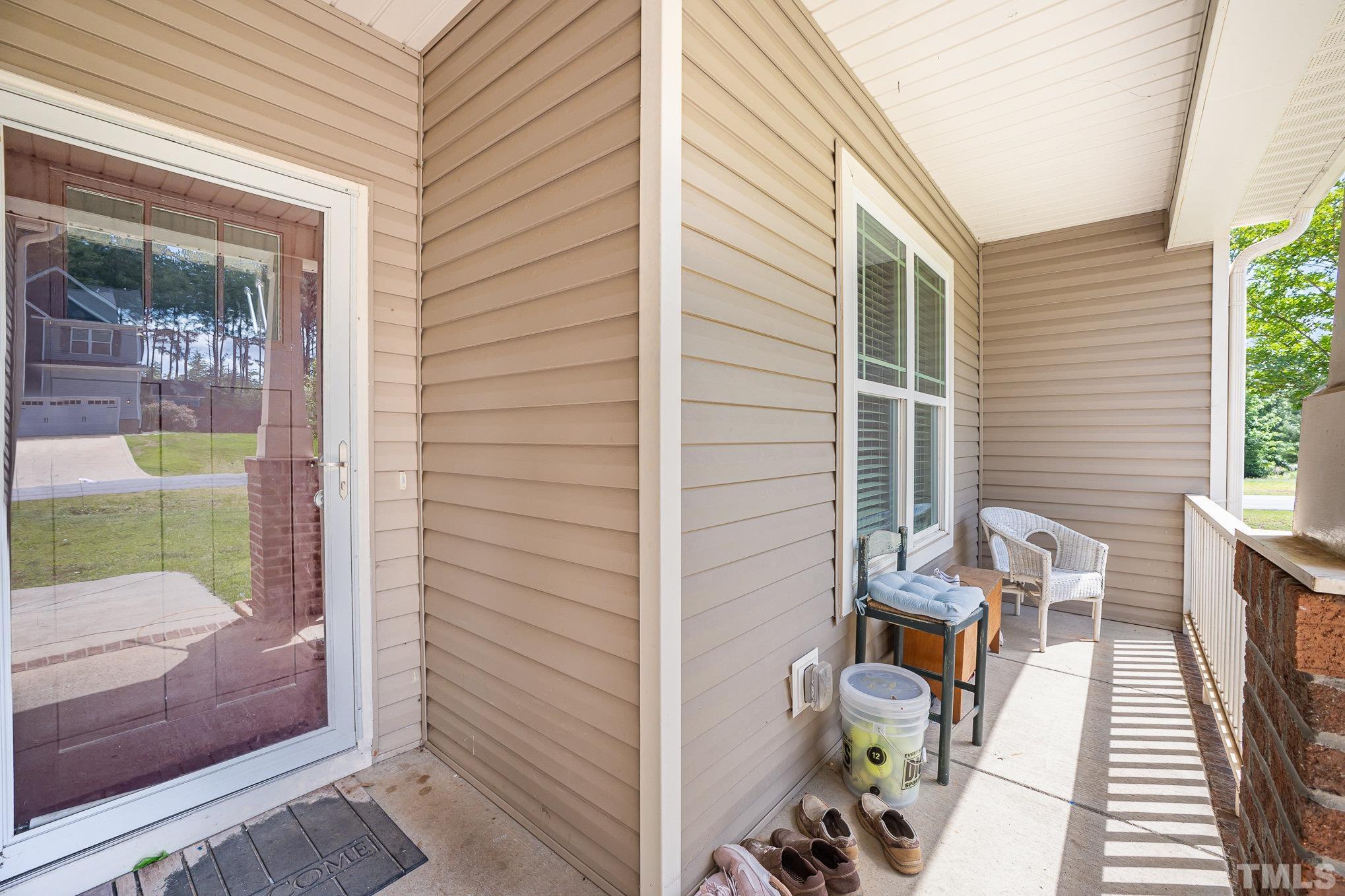 16 Chaparral Trail Garner, NC 27529 - Photo 4 of 29 a view of a balcony with chairs