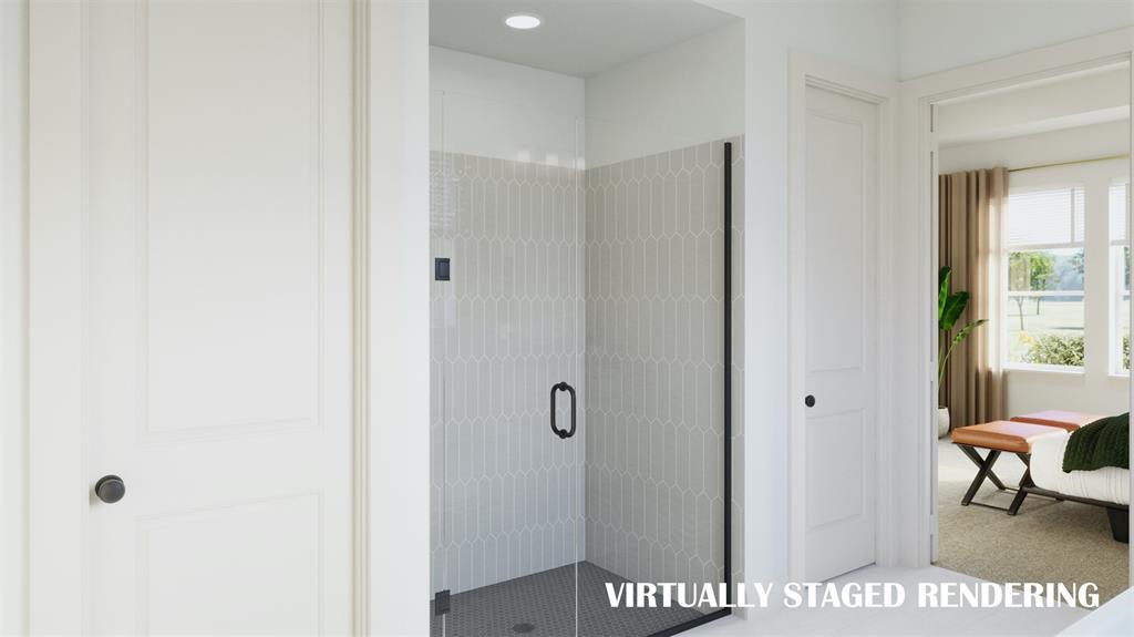 15652 Rue Drive Frisco, TX 75033 - Photo 11 of 17 Your new owner's bath features a spacious walk in shower. VIRTUALLY STAGED RENDERING