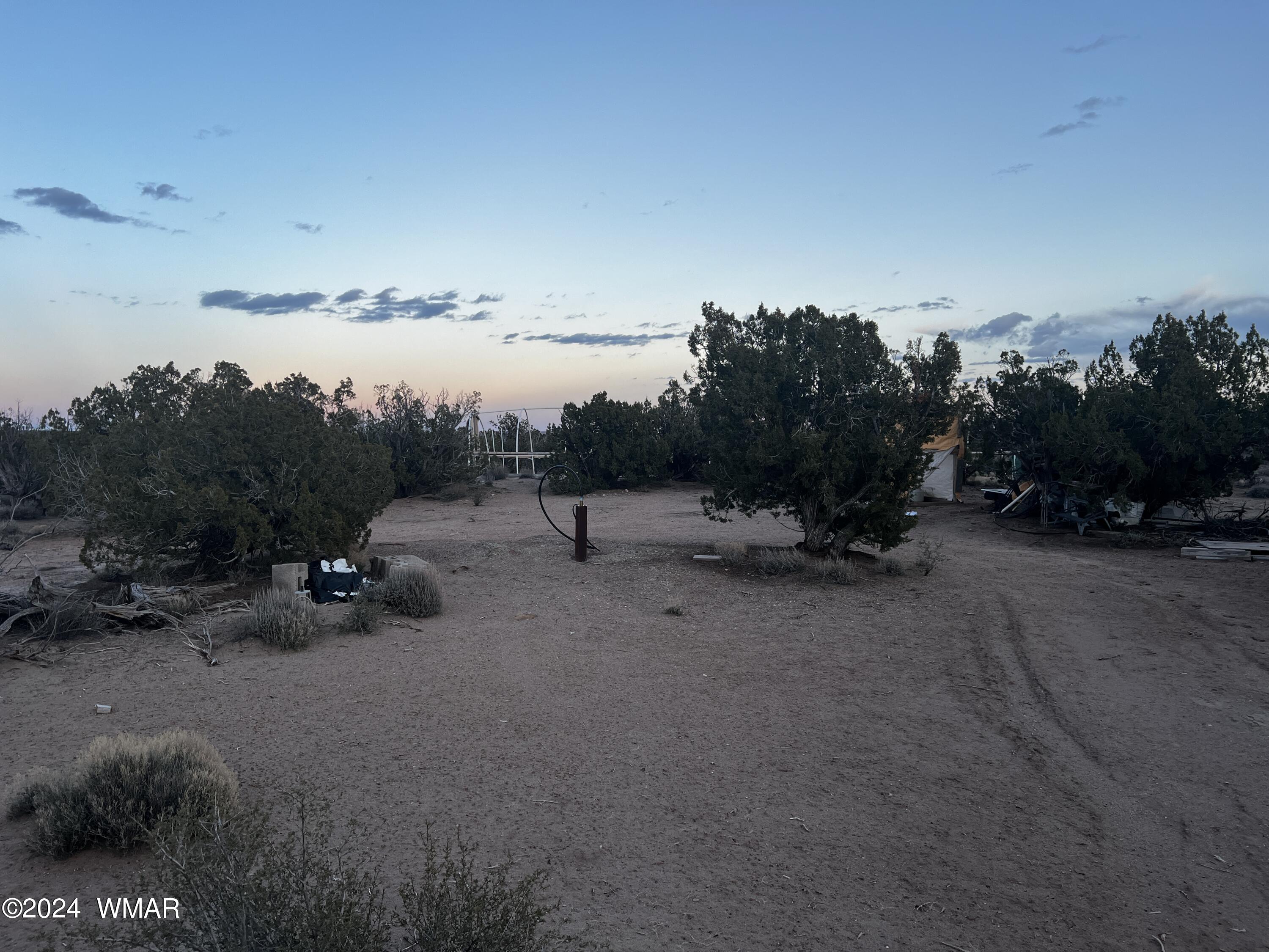 3864 Dusty Road Snowflake, AZ 85937 - Photo 13 of 19 a view of a field with some trees in the background