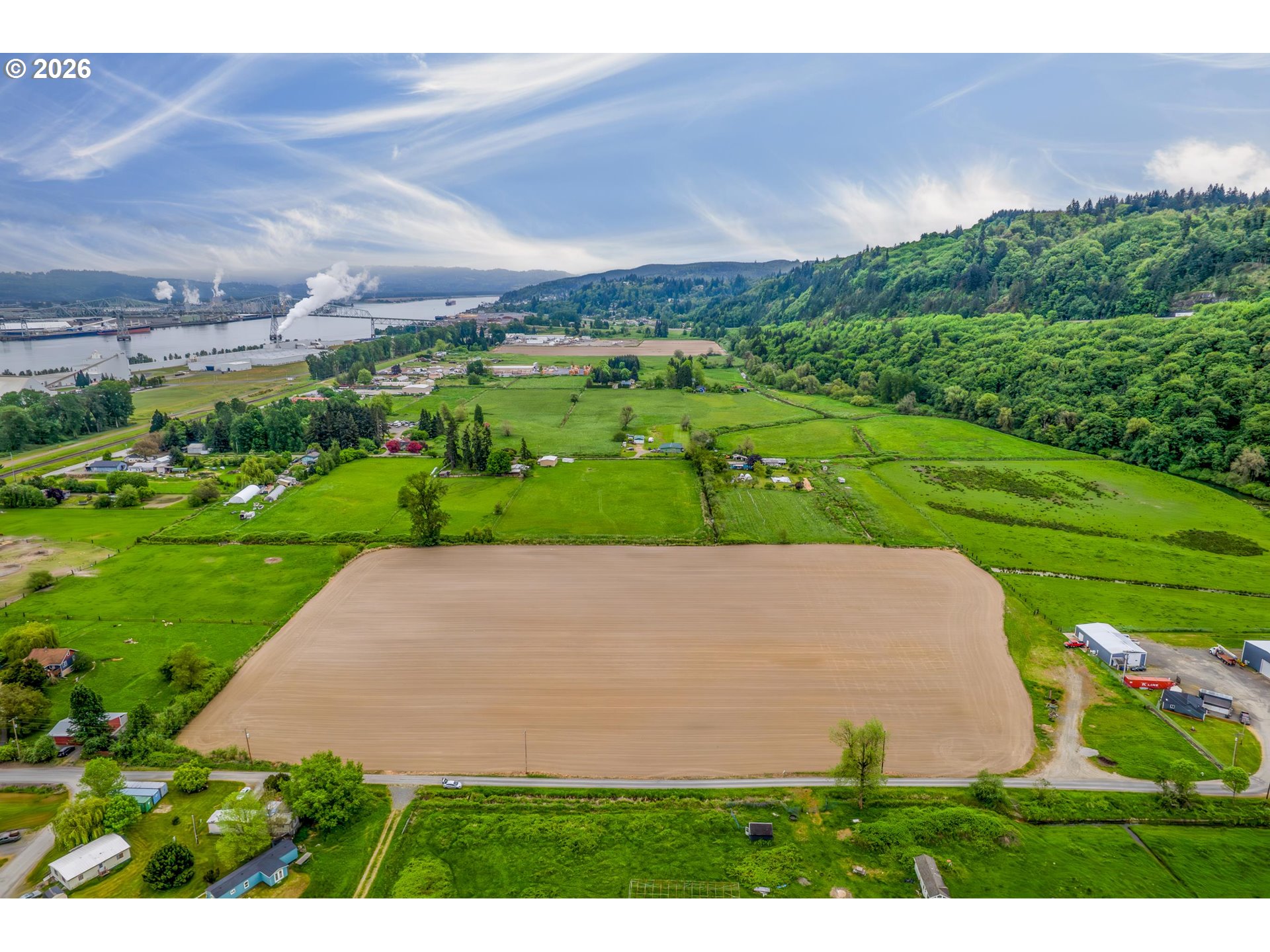 0 Barton Road Rainier, OR 97048 - Photo 1 of 10 an aerial view of a house