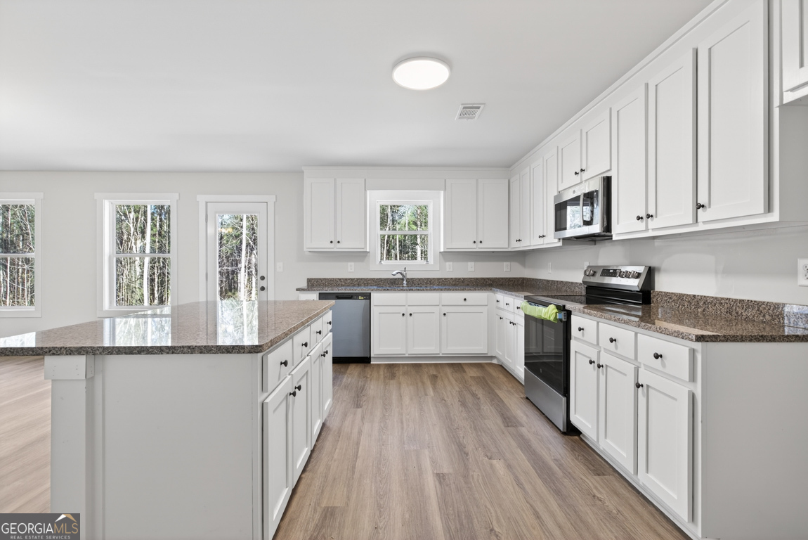 538 Oil Mill Road, Unit 8 Martin, GA 30557 - Photo 19 of 50 a kitchen with a white cabinets sink and window