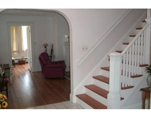 12 Maple Street Marblehead, MA 01945 - Photo 3 of 14 a view of entryway and hall with wooden floor
