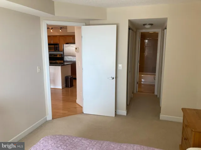 a view of front door