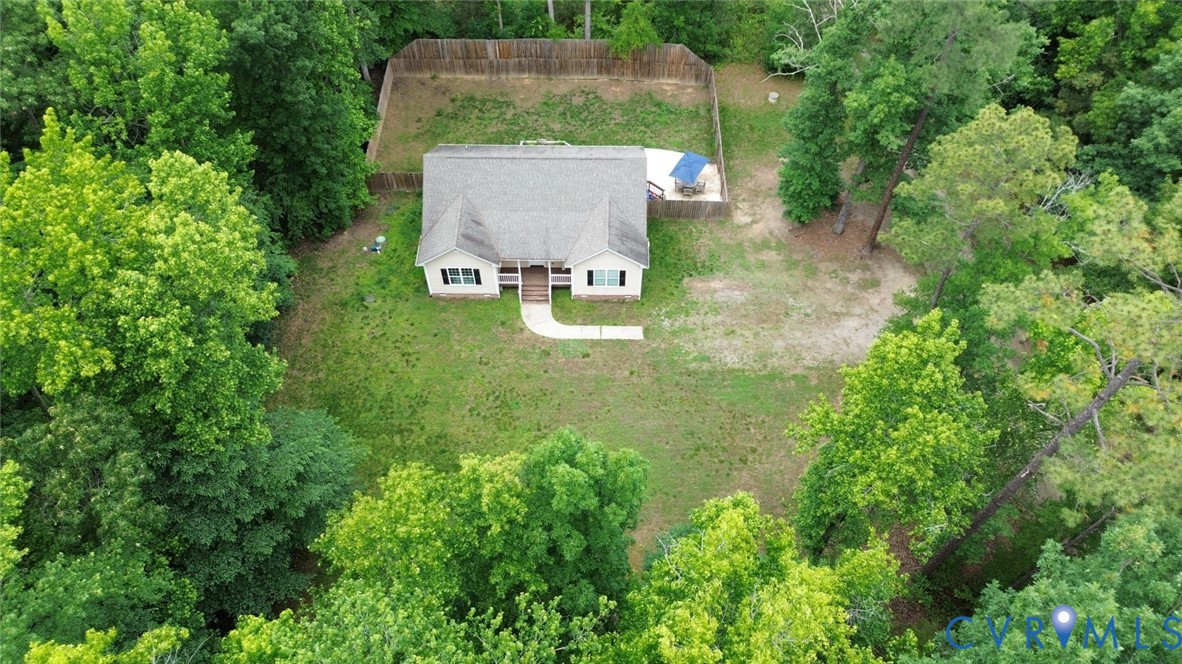 2406 Emanuel Church Road Powhatan, VA 23139 - Photo 39 of 48 Single-story residence surrounded by mature trees,