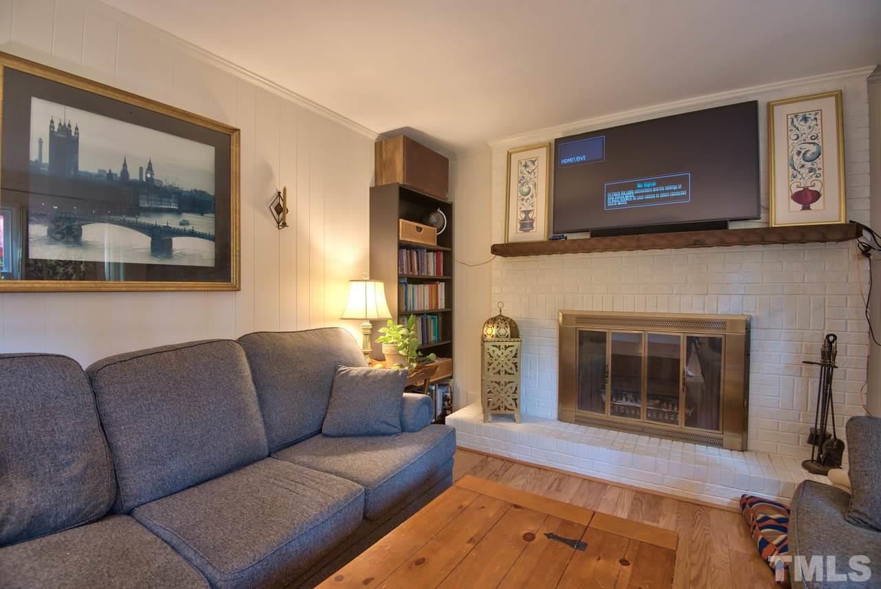 4007 Trotter Ridge Road Durham, NC 27707 - Photo 11 of 23 Wood burning fireplace
