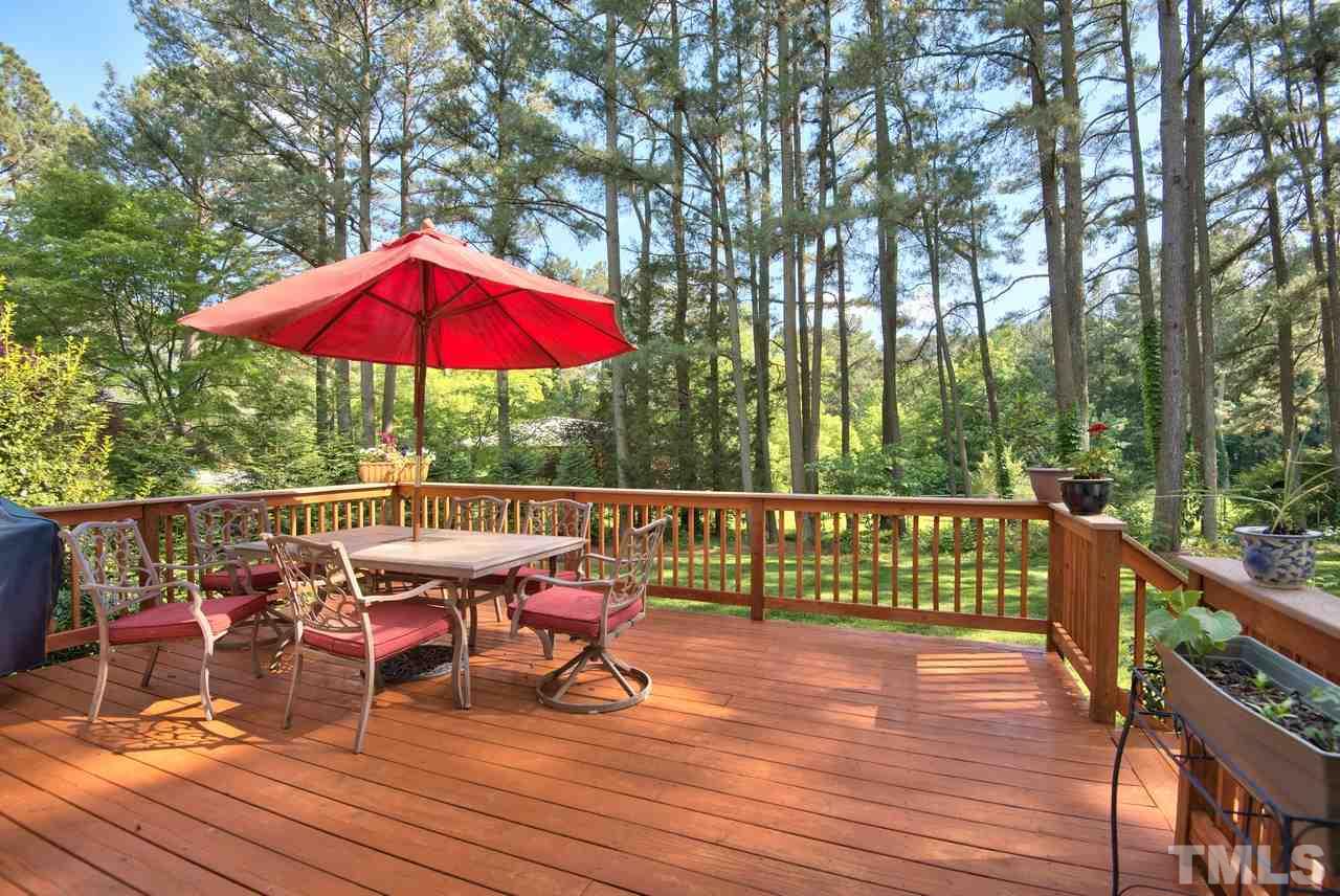 4007 Trotter Ridge Road Durham, NC 27707 - Photo 13 of 23 Flat yard with trees at edge