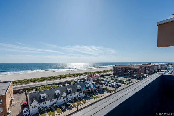 a city view from a grill
