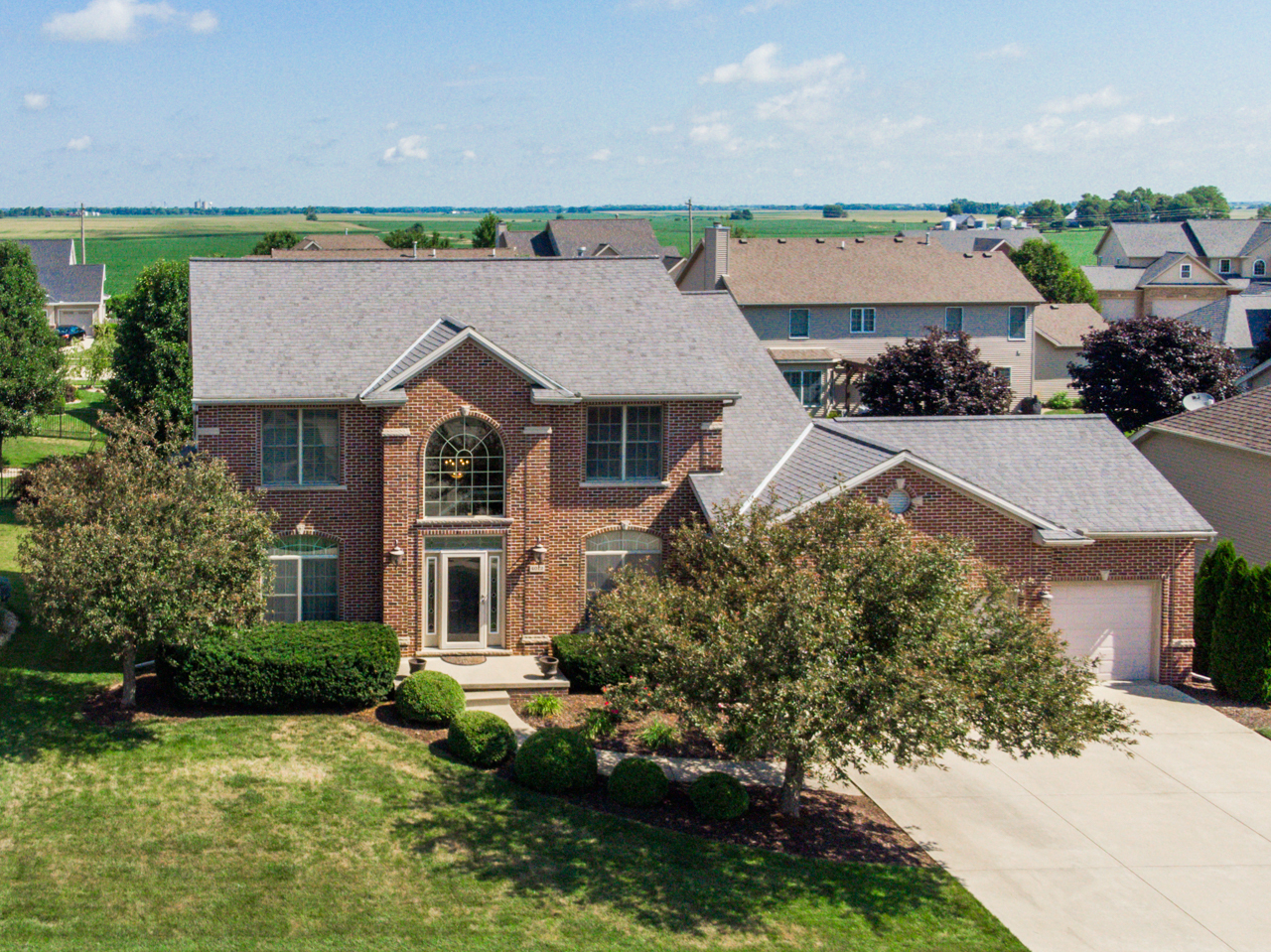 4012 Rockledge Road Bloomington, IL 61705 - Photo 2 of 63 an aerial view of multiple house