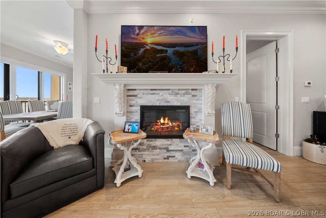 1184 Jeffries Road, Unit 512 Osage Beach, MO 65065 - Photo 2 of 47 Cozy Fireplace in Living Room