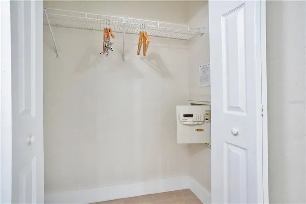 a view of walk in closet