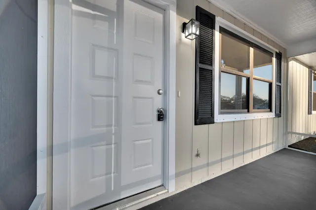 a view of an entryway