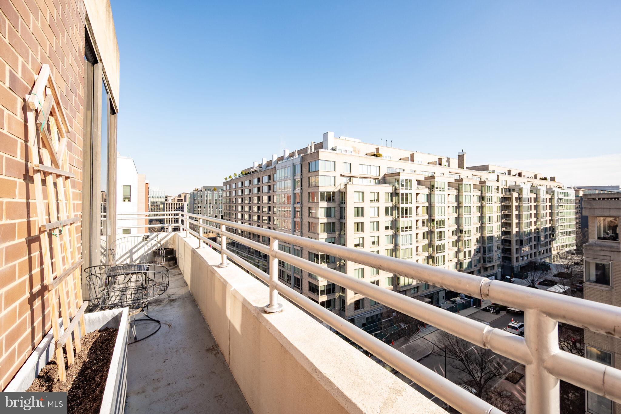 1200 23rd Street Northwest, Unit 910 Washington, DC 20037 - Photo 28 of 41 a view of balcony with city view