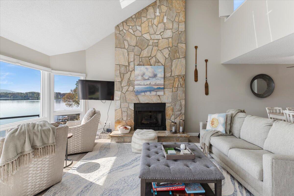 1206 Nature Lane Union Hall, VA 24176 - Photo 29 of 106 a living room with furniture and a fireplace