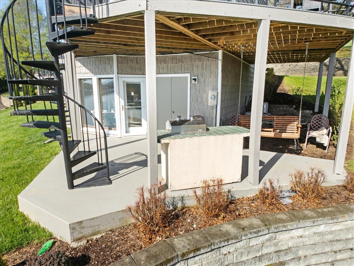 1206 Nature Lane Union Hall, VA 24176 - Photo 73 of 106 a view of a house with backyard and sitting area