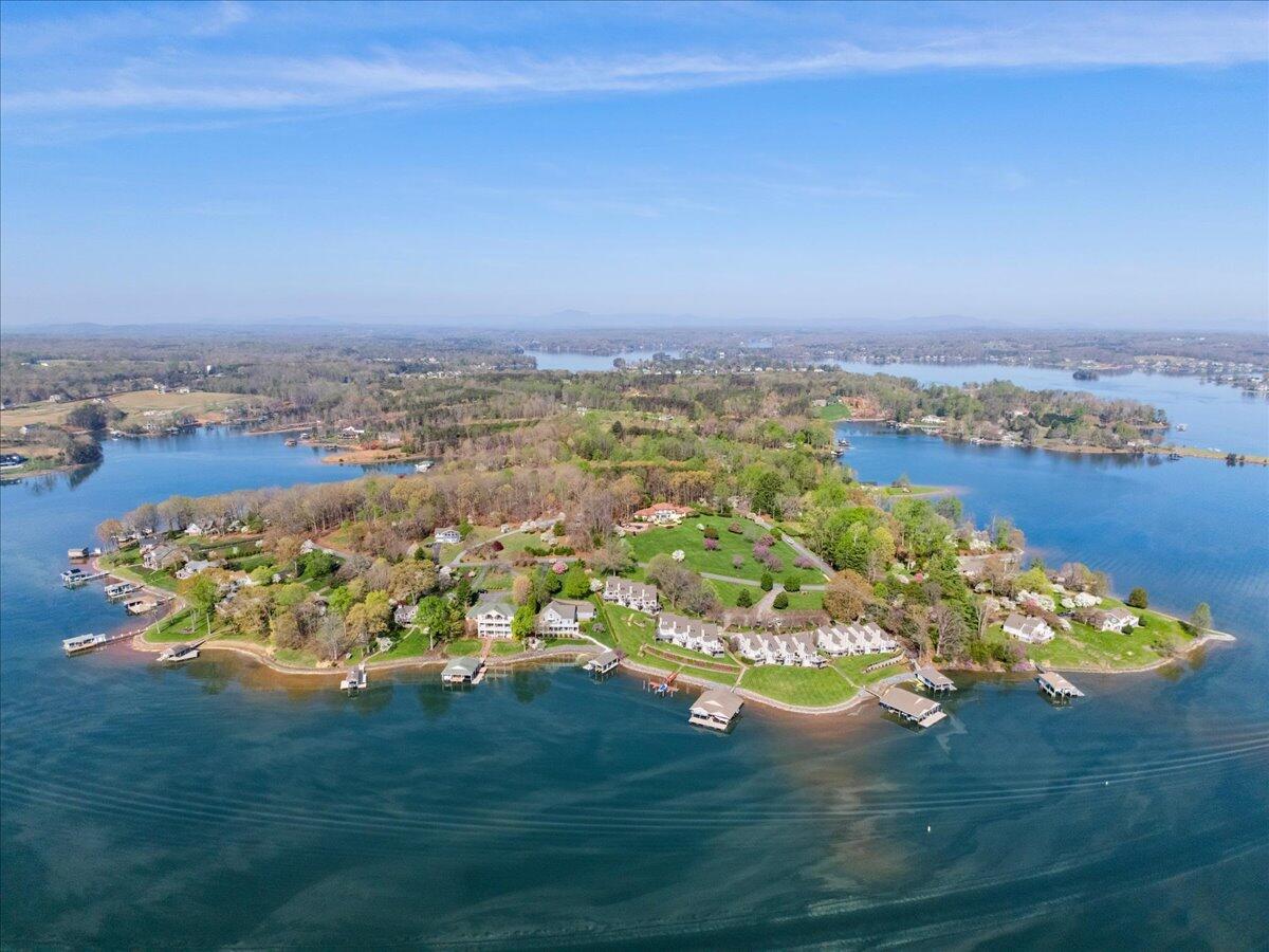 1206 Nature Lane Union Hall, VA 24176 - Photo 78 of 106 an aerial view of a house with a ocean view