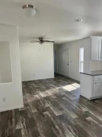 a view of a room with a sink