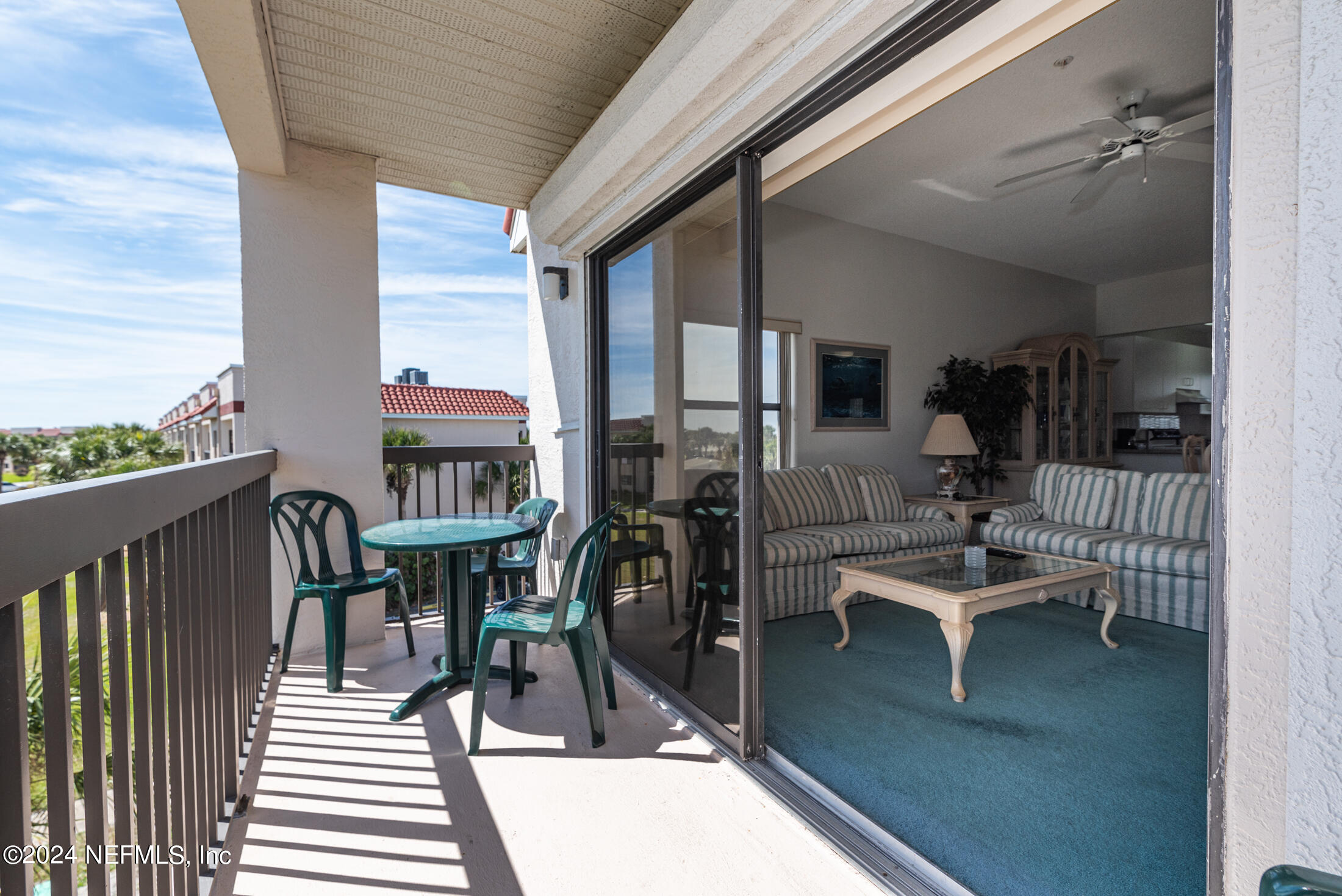 4250 A1A South, Unit Q31 (ELEVATOR) St. Augustine, FL 32080 - Photo 15 of 45 a dining room with furniture and wooden floor