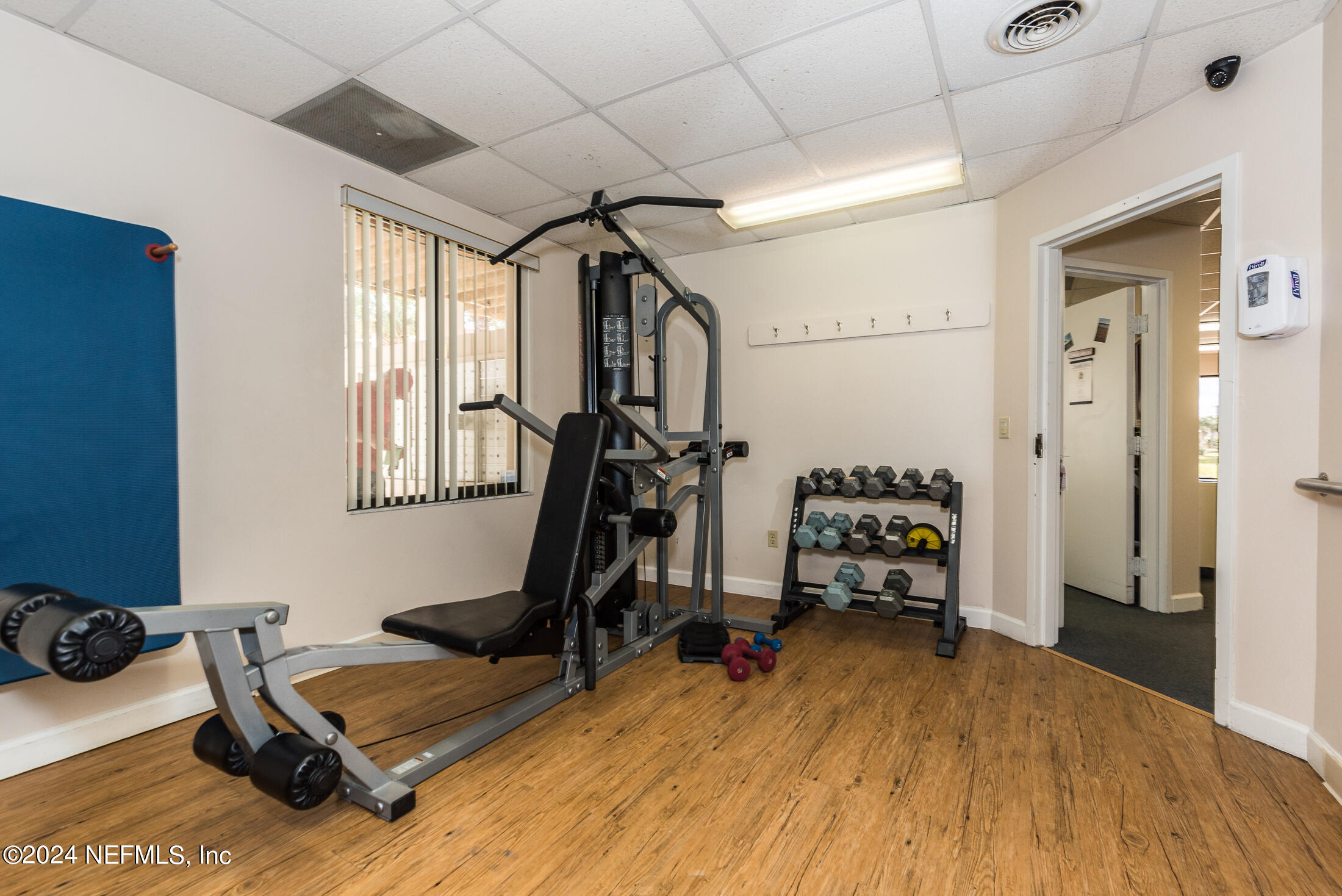 4250 A1A South, Unit Q31 (ELEVATOR) St. Augustine, FL 32080 - Photo 41 of 45 a view of a room with gym equipment