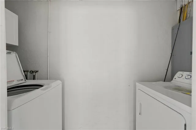 a view of a lake with a big yard