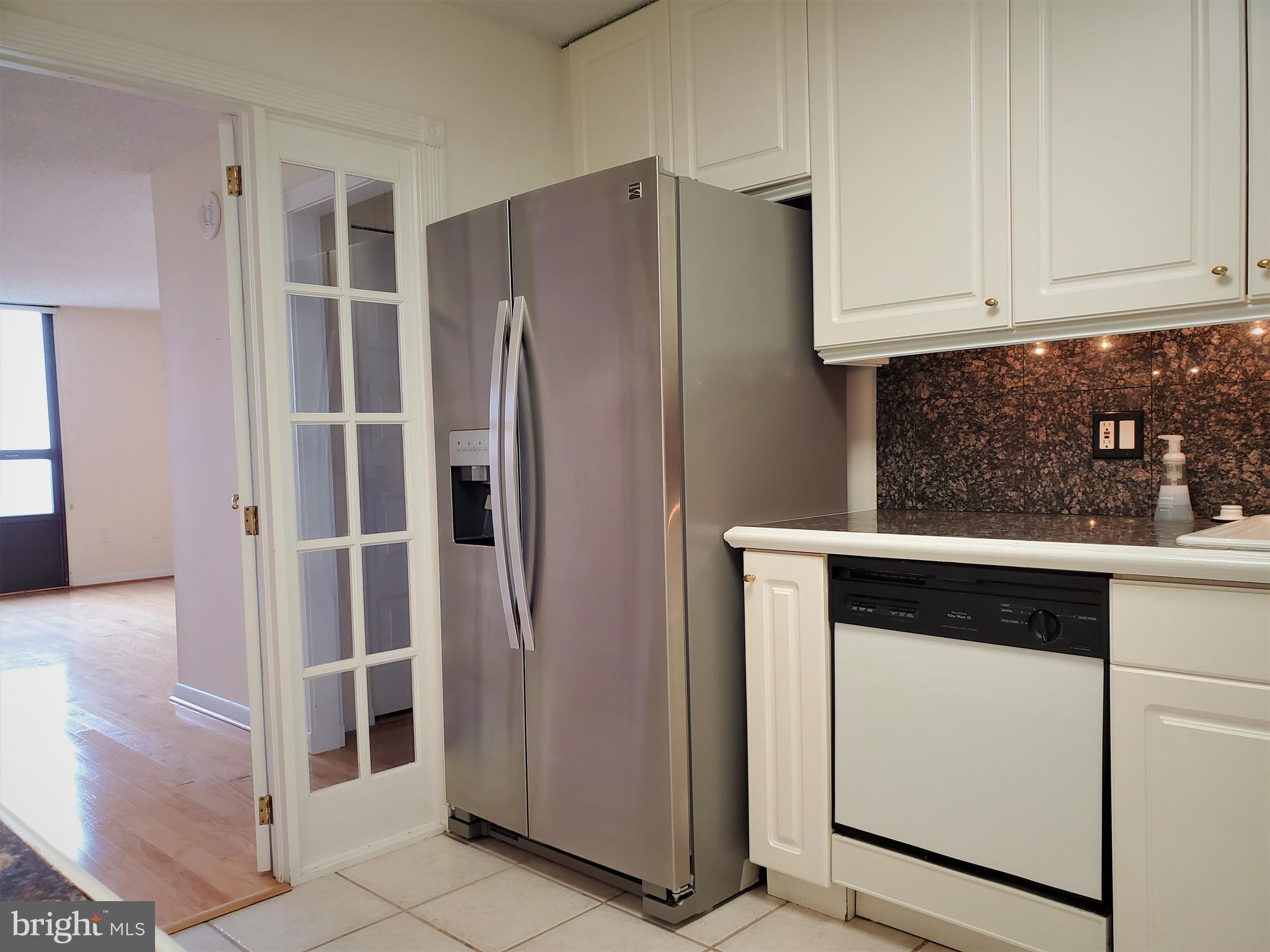 205 East Joppa Road, Unit 2105 Towson, MD 21286 - Photo 16 of 46 Newer Stainless side-by-side Refrigerator