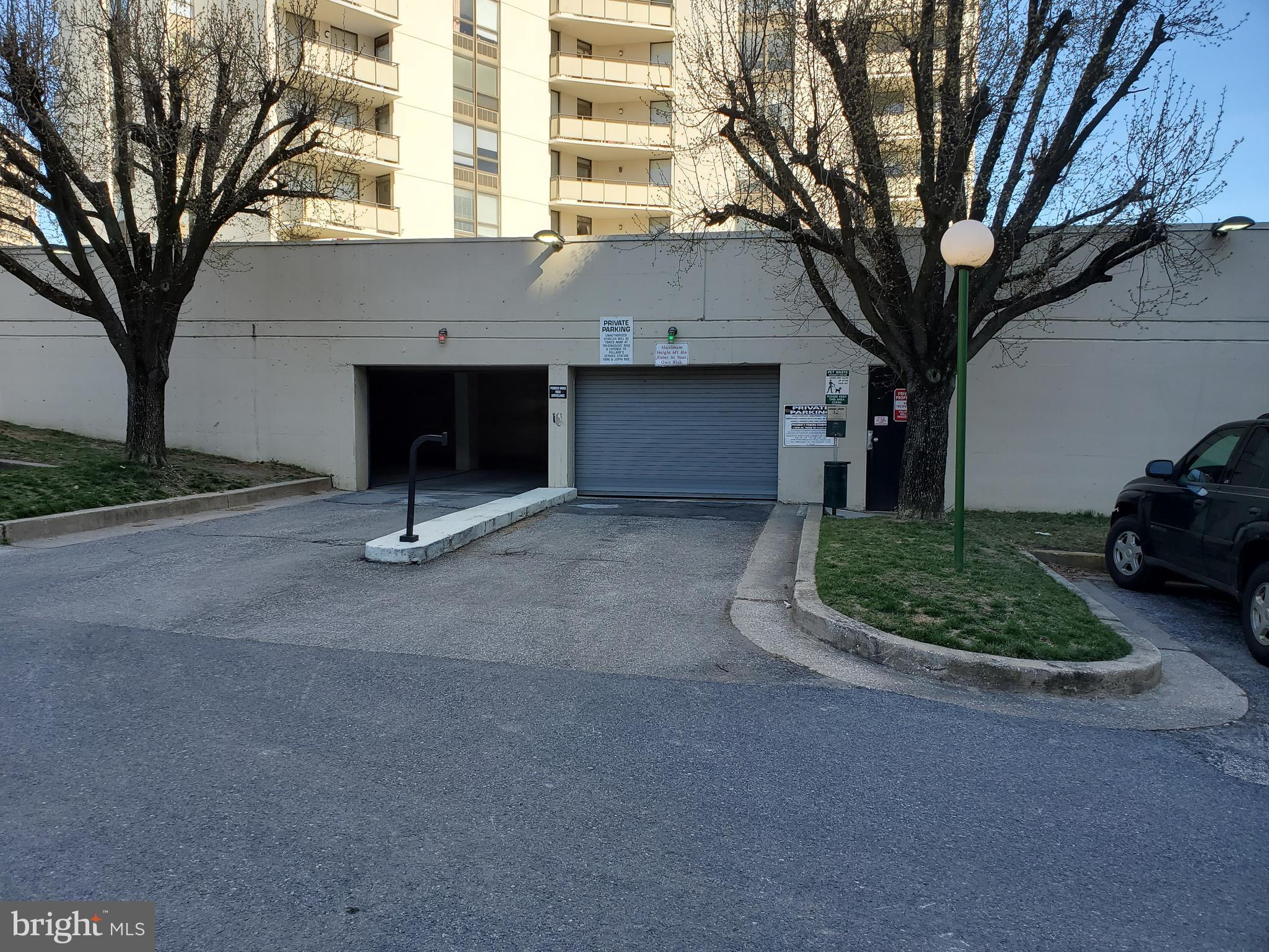 205 East Joppa Road, Unit 2105 Towson, MD 21286 - Photo 43 of 46 Side entry to underground garage