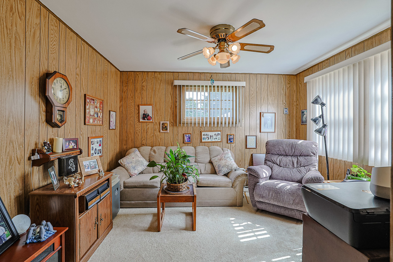 5245 North Rutherford Avenue Chicago, IL 60656 - Photo 6 of 21 a living room with furniture and a large window