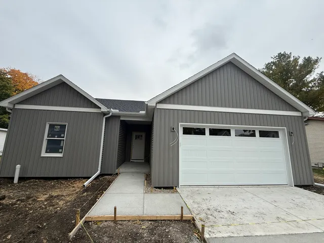 a house with a outdoor space