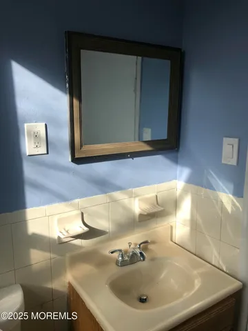 a bathroom with a sink