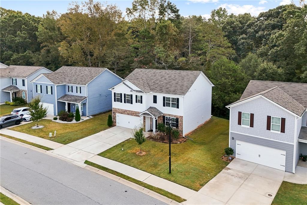 297 Starbuck Parkway Pendergrass, GA 30567 - Photo 45 of 50 an aerial view of a house