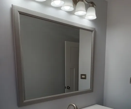 a view of a mirror