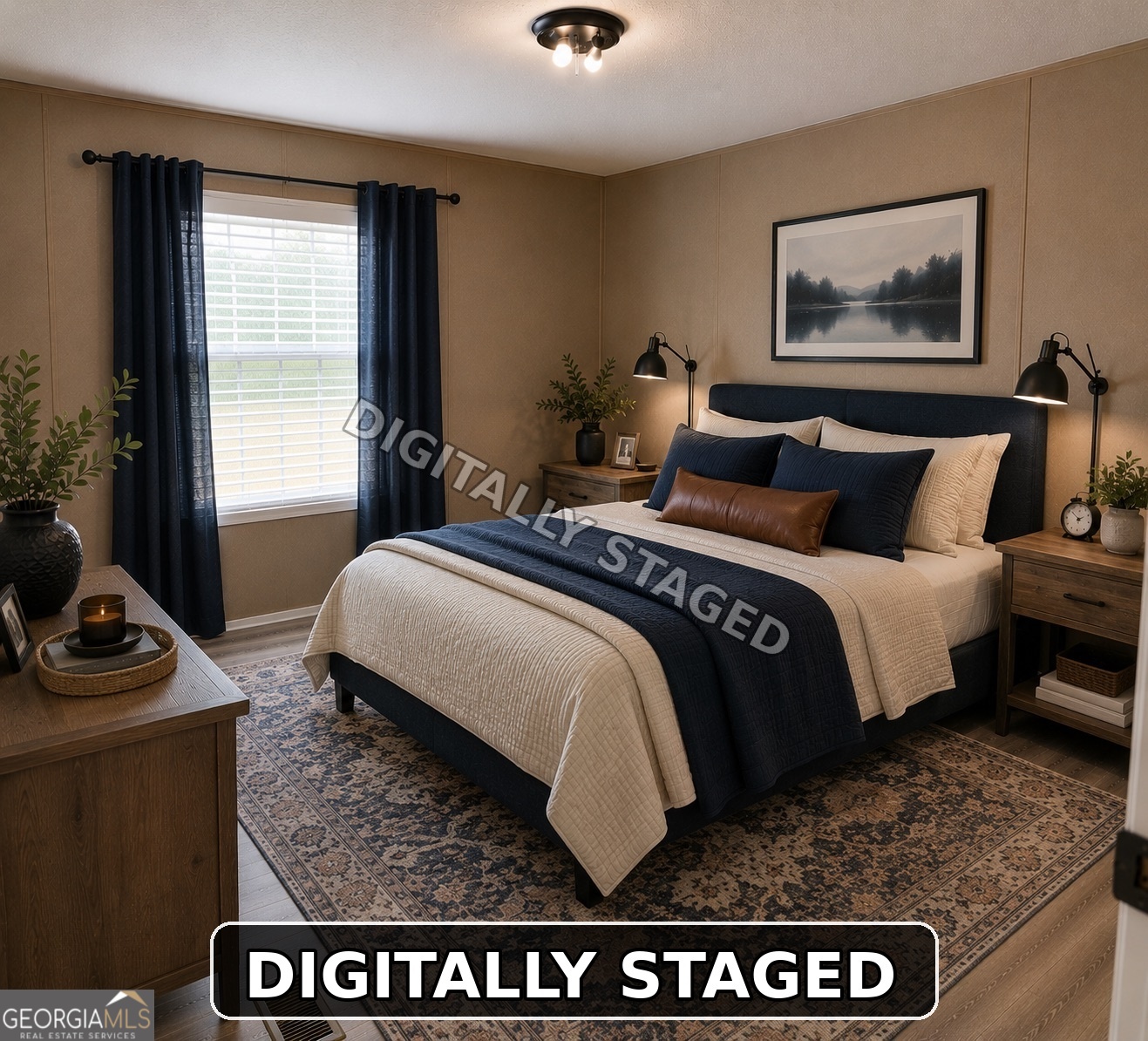 1825 Rock Springs Road Dublin, GA 31021 - Photo 24 of 43 Virtually staged photo - furniture/decor digitally added. Room is currently vacant.