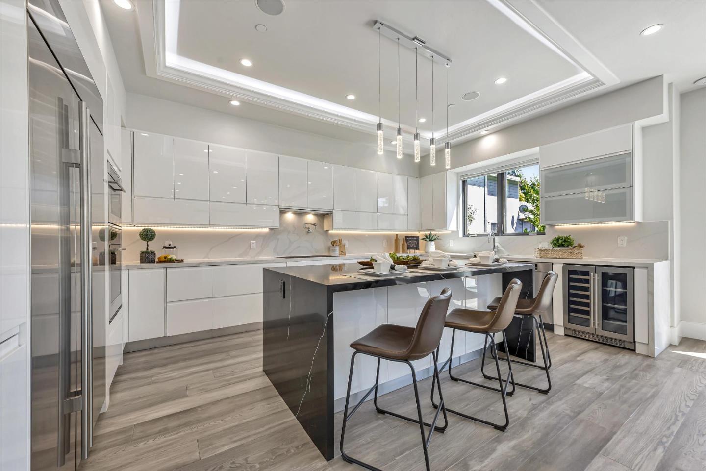 59 Devonshire Avenue Mountain View, CA 94043 - Photo 16 of 53 a kitchen with a sink cabinets and wooden floor