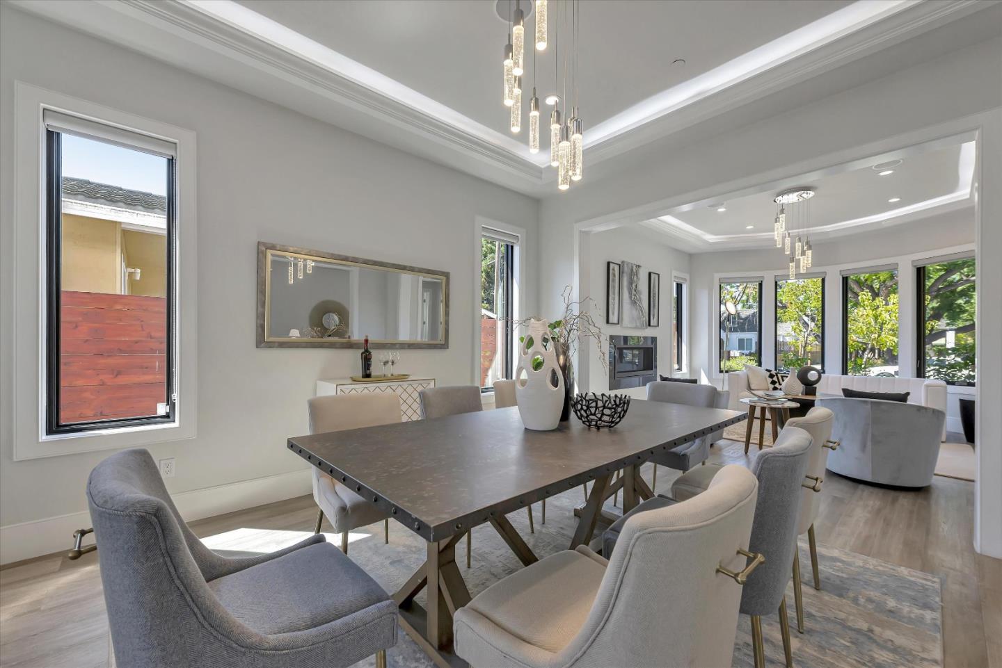 59 Devonshire Avenue Mountain View, CA 94043 - Photo 19 of 53 a view of a dining room with furniture and wooden floor
