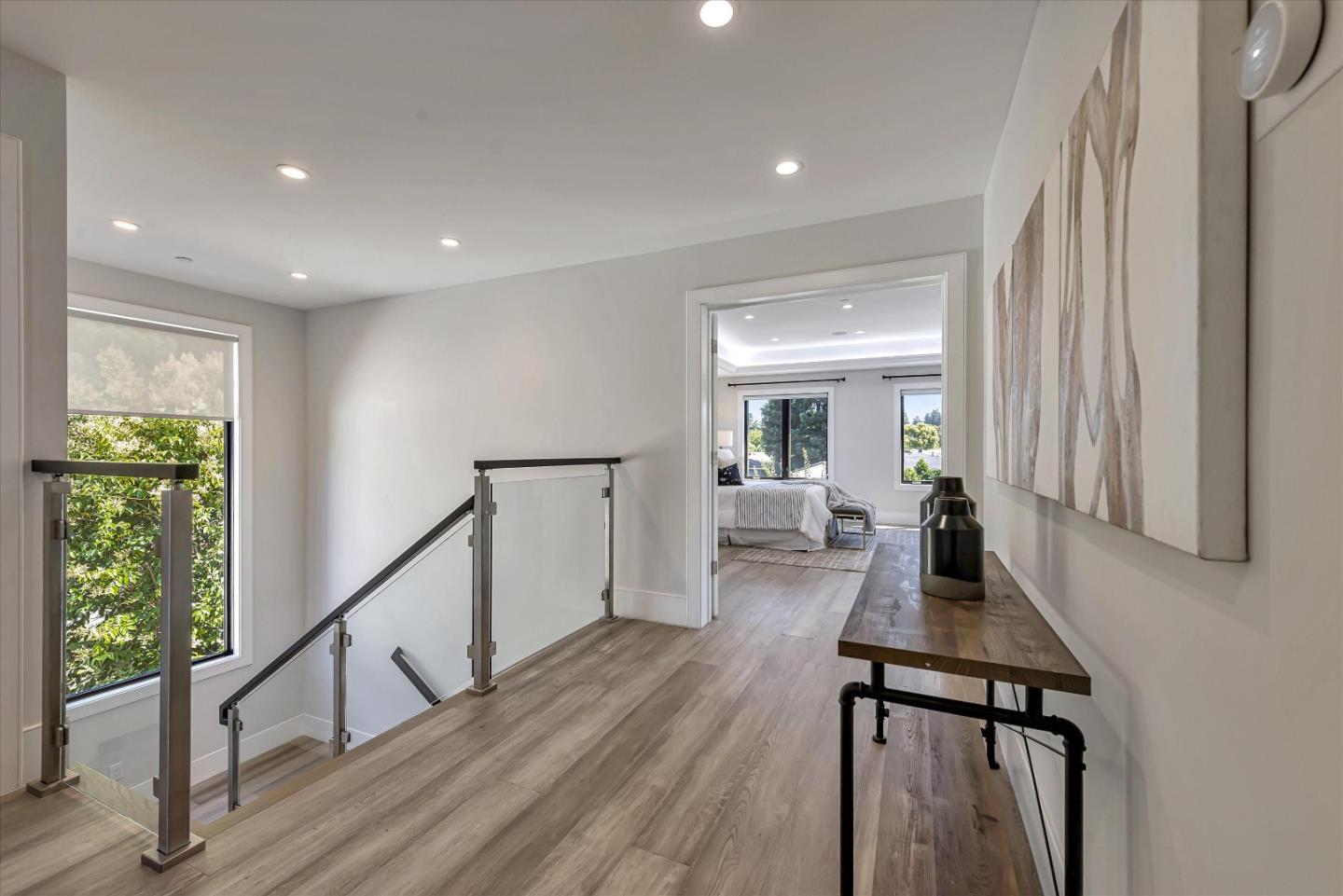 59 Devonshire Avenue Mountain View, CA 94043 - Photo 22 of 53 a view of a hallway with wooden floor and staircase