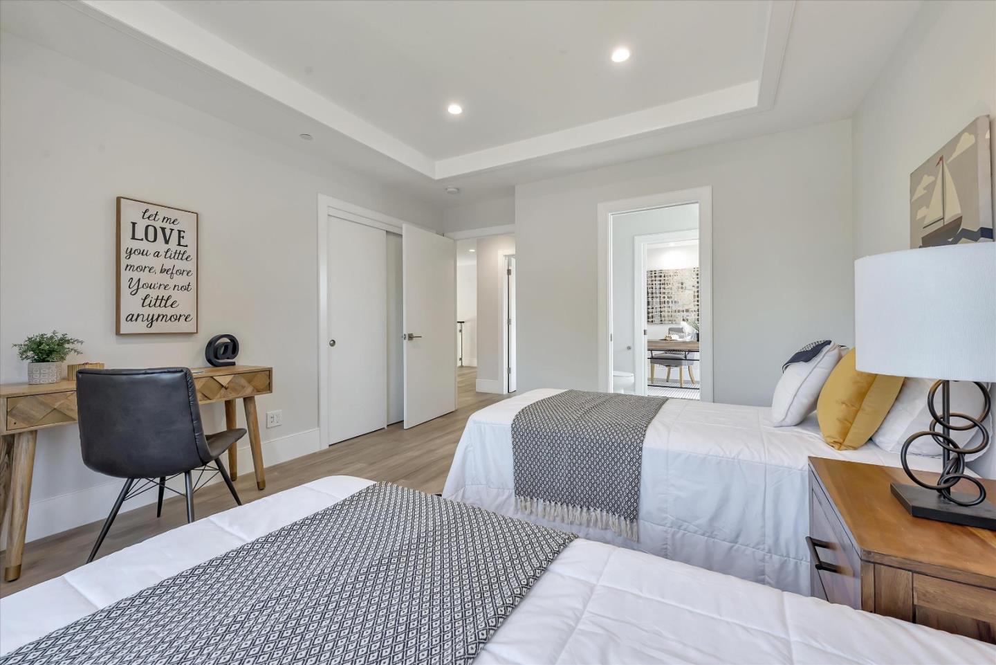 59 Devonshire Avenue Mountain View, CA 94043 - Photo 30 of 53 a bedroom with bed and a chair