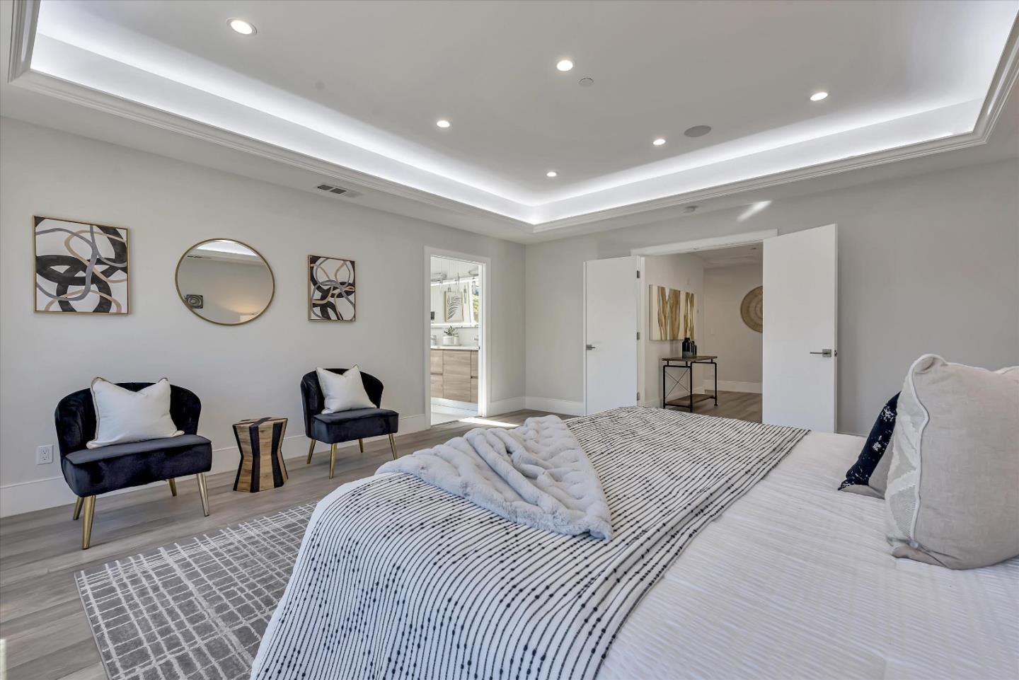 59 Devonshire Avenue Mountain View, CA 94043 - Photo 33 of 53 a bedroom with a bed and furniture