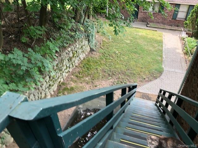49 Congers Road, Unit 7 New City, NY 10956 - Photo 10 of 11 Looking down from the landing of the apartment -- lovely views