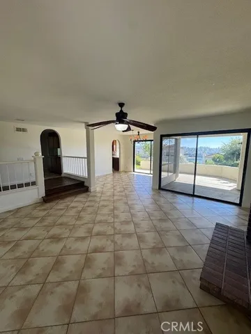 a view of a livingroom with a furniture