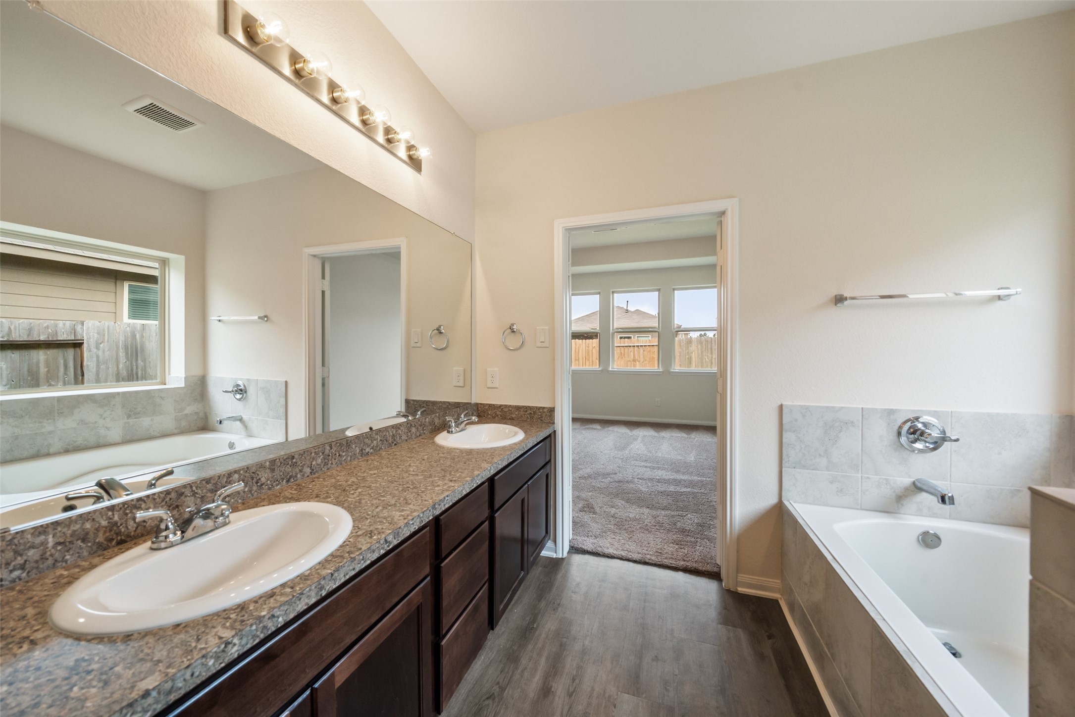 3626 Karissa Road Conroe, TX 77306 - Photo 14 of 34 Primary bath with double sinks