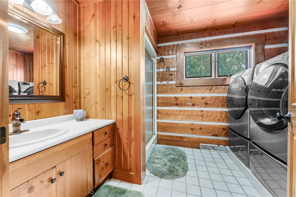 2162 Garards Fort Road Waynesburg, PA 15370 - Photo 11 of 50 a bathroom with a sink a toilet and shower