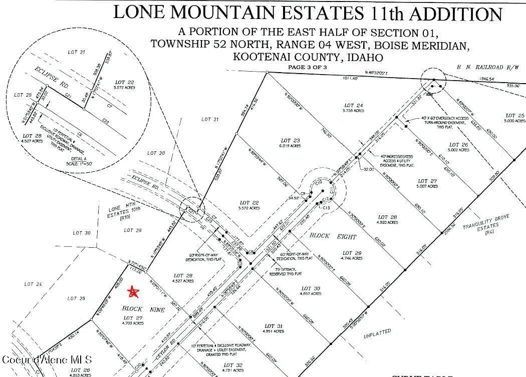 23885 North Ceylon Road Rathdrum, ID 83858 - Photo 2 of 5 Close Plat