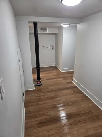 a view of water heater room