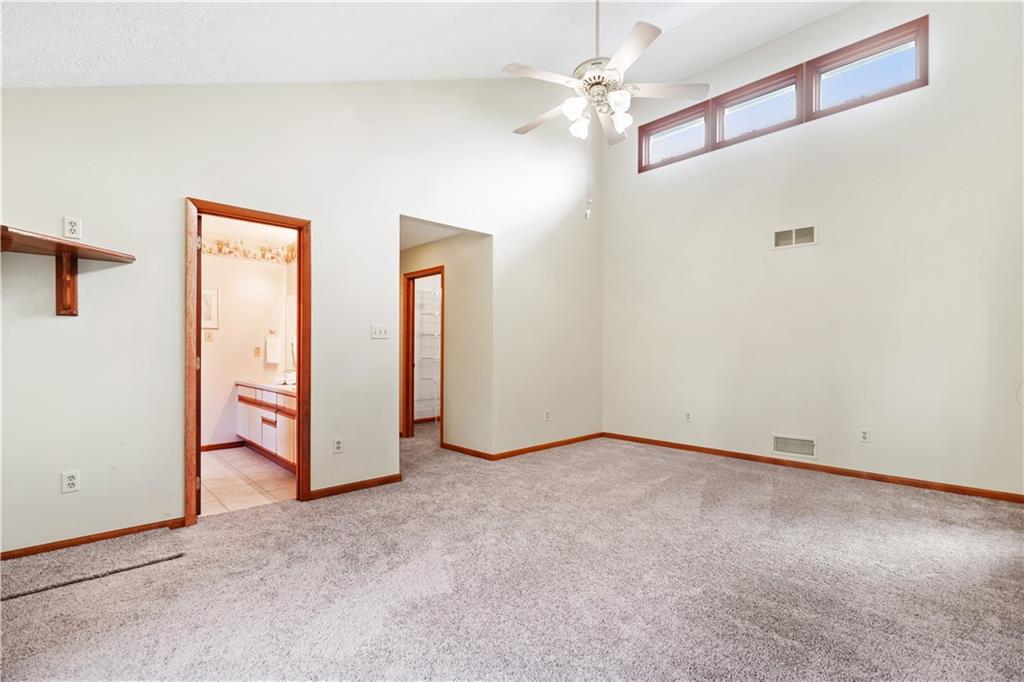 195 Shafer Road Coraopolis, PA 15108 - Photo 10 of 25 Opposite view of Master Suite with hallway to walk-in closet and bath.