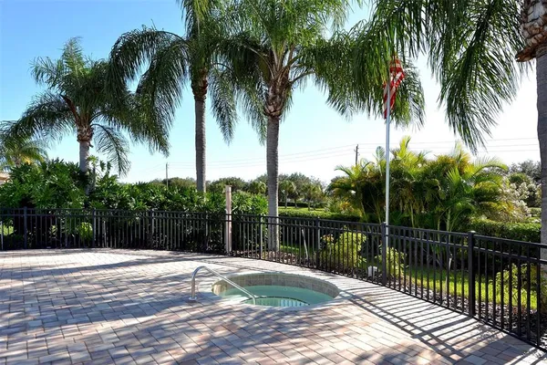 a view of a lake with outdoor space