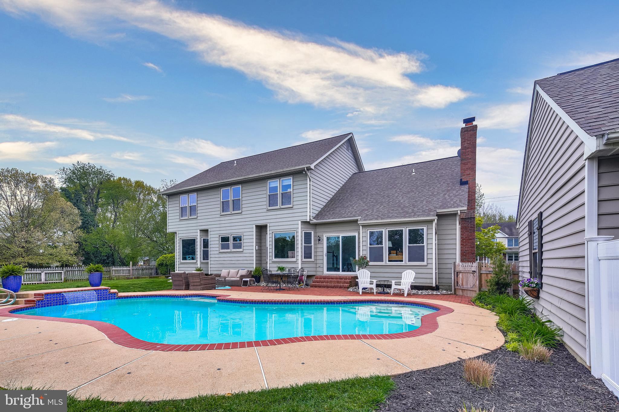 1847 Cherry Road Annapolis, MD 21409 - Photo 30 of 36 Great backyard with inground pool