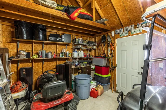 a room with lots of different colored cloths