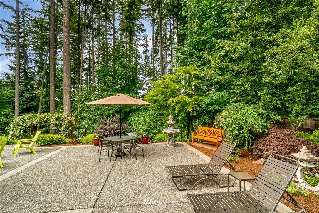 21518 30th Avenue Southeast Bothell, WA 98021 - Photo 36 of 40 a garden view with a seating space