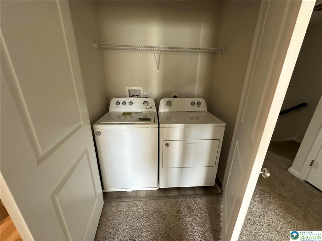 1145 Martin Road Breinigsville, PA 18031 - Photo 33 of 38 A dedicated laundry closet offers convenient space for a washer and dryer.