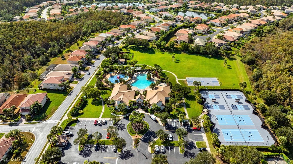 11196 Sand Pine Court Fort Myers, FL 33913 - Photo 46 of 49 an aerial view of a residential houses with outdoor space and street view