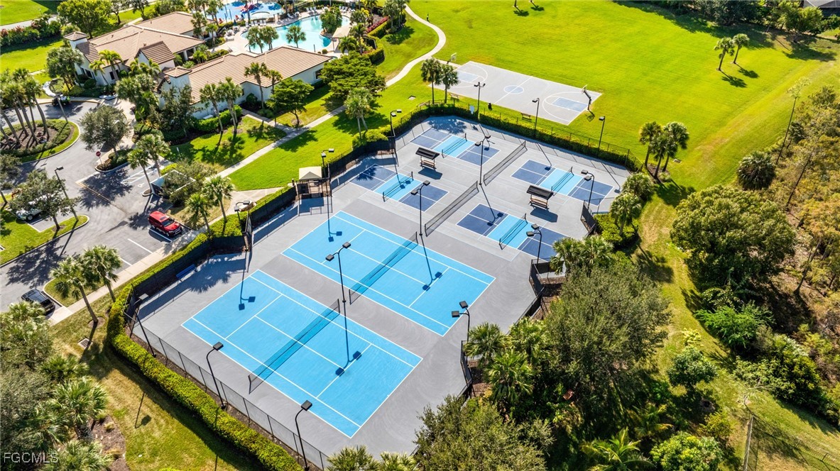 11196 Sand Pine Court Fort Myers, FL 33913 - Photo 47 of 49 an aerial view of a house with a yard